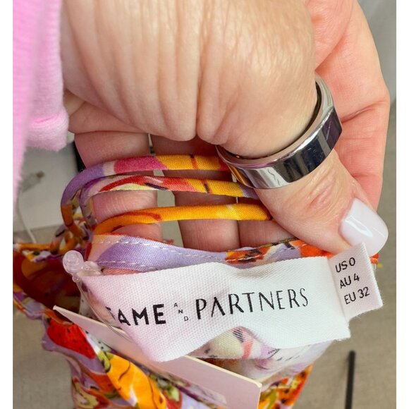 Fame and Partners Fruit Print The Teagan Midi Dress NWT -  SIZE 0 - Picture 6 of 9